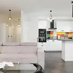 Center Grzybowska 85 With Parking By Renters 公寓 华沙